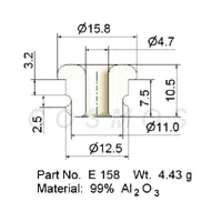 Wire Guide - Eyelet E 158